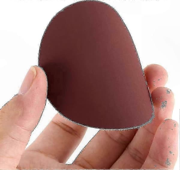 100-pack 75 mm slipplattor, blandade kornstorlekar 80-3000 för mångsidiga slipprojekt