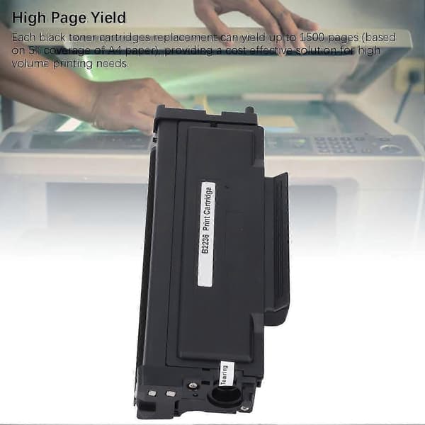B2236 1.5K sort tonerpatron printertonerpatron erstatning kompatibel med Lexmark B2236 B2236dw B2236adw MB2236 B2442