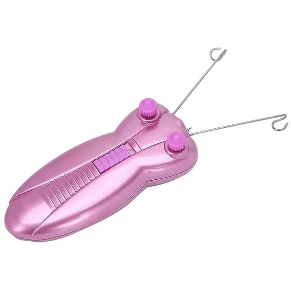 Bærbar elektrisk ansiktshårfjerner maskin verktøy bomullstråd epilator