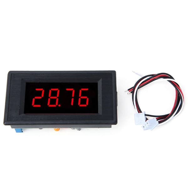 5135A DC5V Høy Nøyaktighet DC Voltmeter Digitalt Panelmeter med Rød LED (DC50mV/DC100mV/DC200mV)