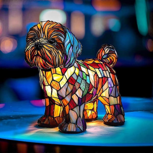 Miniature hundformet LED-bordlampe PUW5157 2025