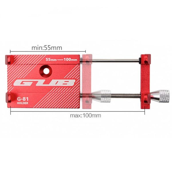 Aluminium telefonholder til Xiaomi M365 Pro 1S Pro2 Mi3 Mi4 ES2 Max G30 el-scooter Red