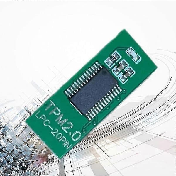 GIGABYTE GC TPM2.0S 20-benet LPC TPM 2.0-modul til Trusted Platform Security SZRH A-W 5 5