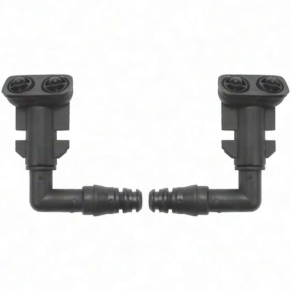 2 stk. lyktespylerdyser for Opel Vectra C 9186049 9186050 black