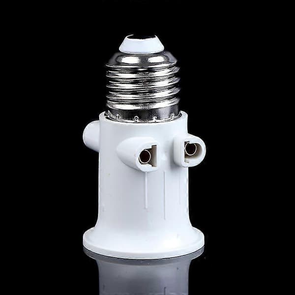 2025 Ac100-240v E27 Pære Adapter Lampeholder Sokkel Konvertering Med EU-plugg