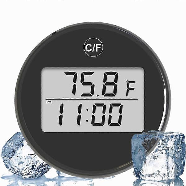 Digitalt isbadstermometer med tydeligt LCD-display, vandtæt 16