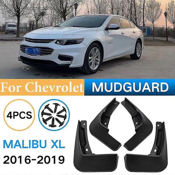 Stænklapper passer til Chevrolet Malibu 2016~2019 Mk9 2017 2018 Biltilbehør Stænkskærme Stænklap Auto Reservedele 4 stk.