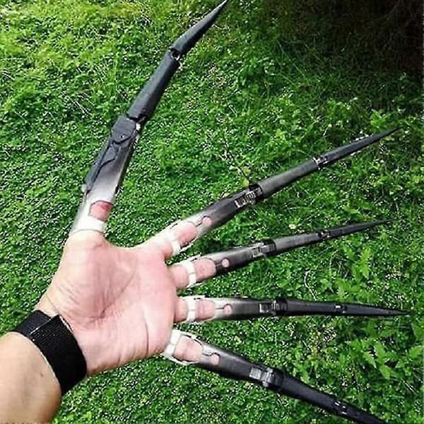 1 st ledade fingerhandskar flexibla roliga kostymfest spökkloproppar handmodell -3