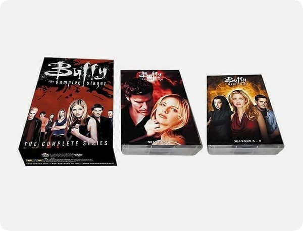 Buffy the Vampire Slayer Kausi 1-7 Koko TV-sarja 39 levyn DVD Aluevapaa