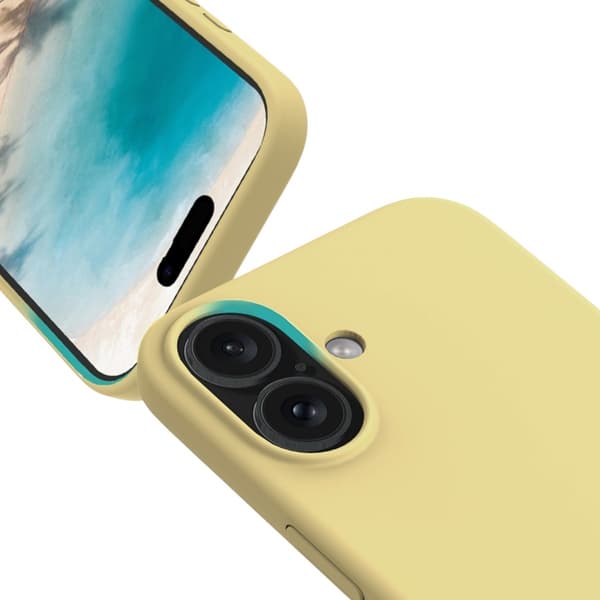 Rvelon Silikone MagSafe Cover til iPhone 17 - Gul Gul yellow