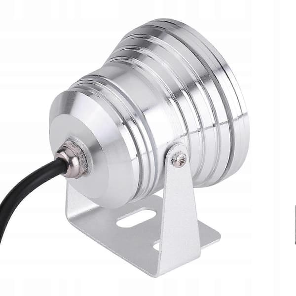 12V 10W Silver White RGB Submersible Pond Light for Decoration