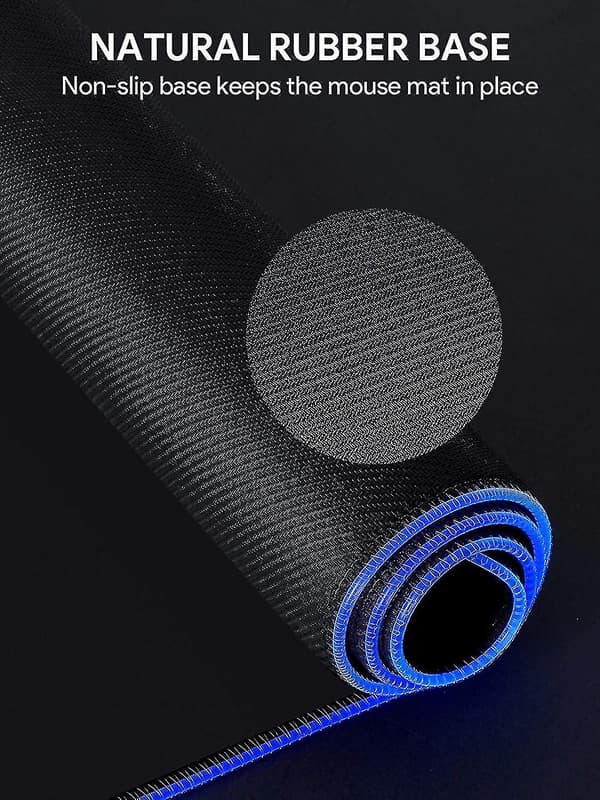 Musematte Xxl Gaming Musematte Rgb, 900x400x4 Mm Stor Med 11 Lysmoduser