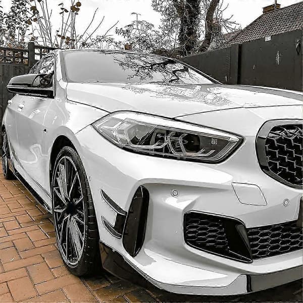 Passer for BMW 1-serie F40 M Sport frontfanger glanssvart