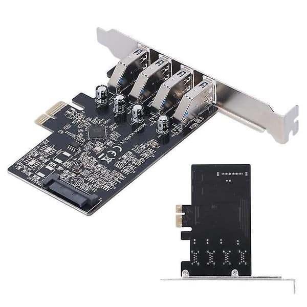 PCIE-USB3.0-sovitinkortti itsenäisellä virtalähteellä, verkon laajennuskortti KC005A YES06