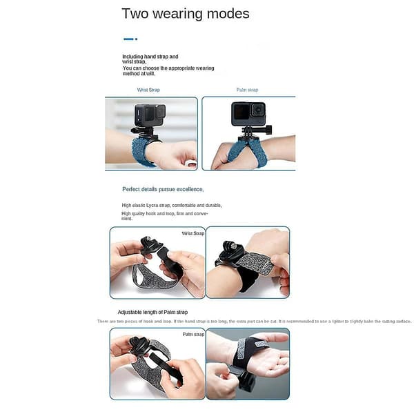360 rotation hand handled rem för Hero 12 11 10 Action 4/go3