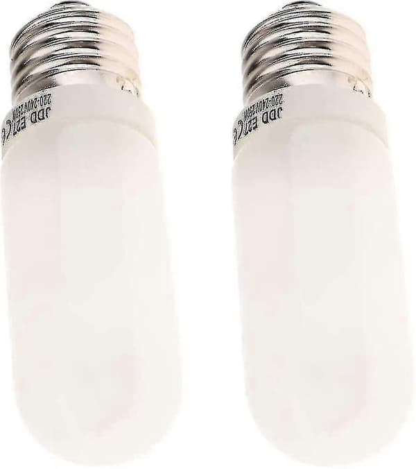 2-pack 250W 220-240V E27 (standard Edison-skruv) frostad halogenlampa