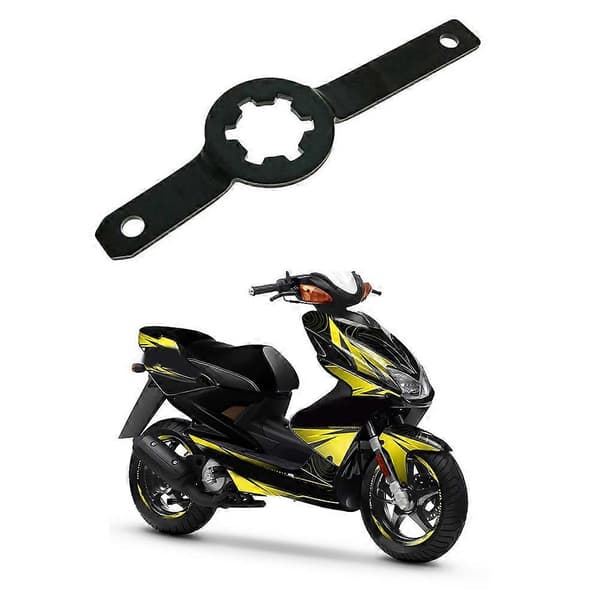 För Yamaha Aerox YQ 50cc Minarelli efter 1999 Variatorlåsverktyg Nyckel Black
