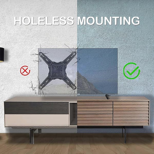 2 pcs TV Brackets TV Mounting Brackets Table Stand for TV with Screws