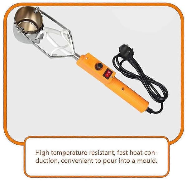 500W Electric Tin Melting Furnace with Adjustable Temperature EU Plug