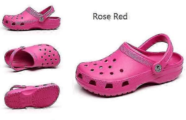 Unisex Trädgårdstofflor Skor Rose 45