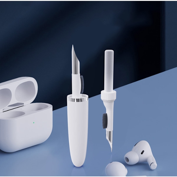 Multifunktionell Bluetooth Headset rengöringspenna Headset rengöringspenna för hörlurar mobiltelefon tangentbord