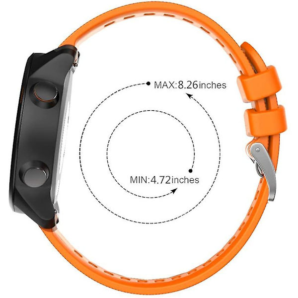 Garmin Forerunner245-rem, 14# orange (styckavdrag)