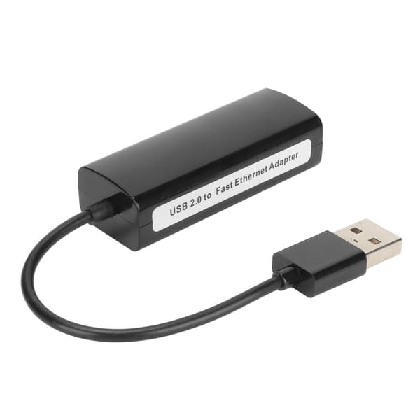 USB Ethernet-adapter 10 100 Mbps Plug and Play Kablet LAN Nettverksadapter for Windows OS X Switch
