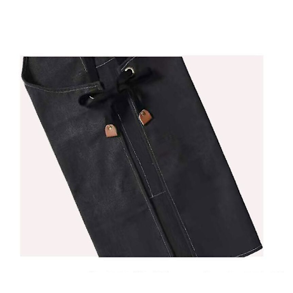 Träbearbetning Trädgårdsarbete Denim Suspender Bomull Midja (Brun)