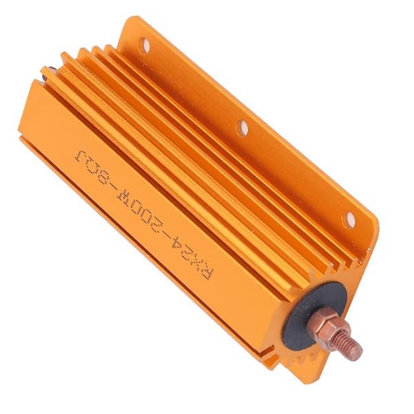 RX24 200W 8 Ohm Højeffekts Aluminiumshus Modstand Professionel Industriel Elektrisk Komponent
