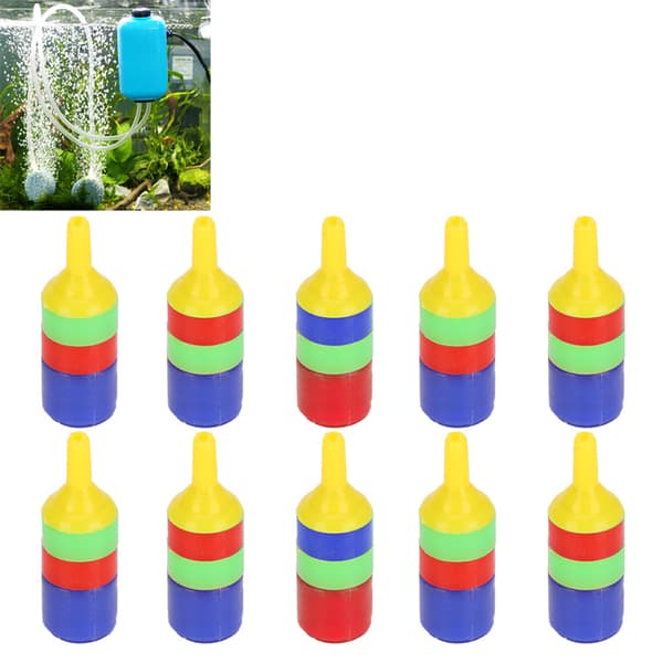 Akvarium Luftsten 10-pack Öka Syre Rengör Vatten