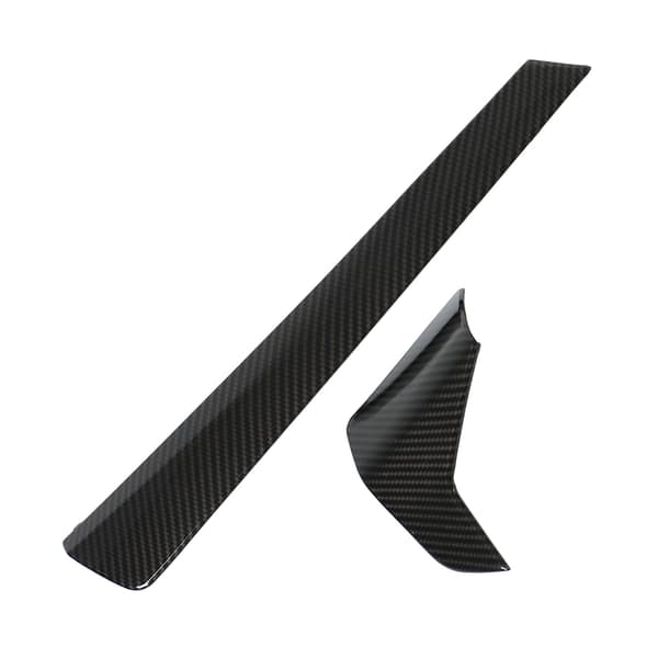Midtkonsoll Dashbordpanel Deksel List Karbonfiberstil for 3-serie Sedan G20 Pre-LCI 2020-2022