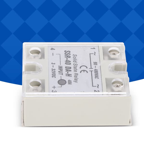 Solid State Relæ DC AC SSR Kontaktløs Kontakt Høj Kvalitet SSR 40A DA H 90 480VAC