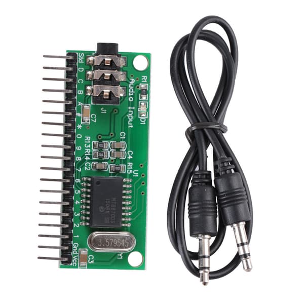 16-kanals MT8870 DTMF-lyddekoder Telefonsvar Dekodingskontroll for Smart Home