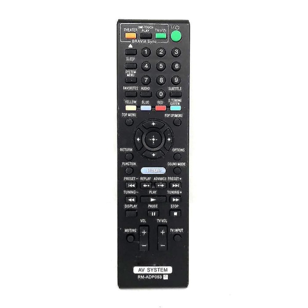 rm-adp053 För Sony Av System Fjärrkontroll Bdv-e470 Bdv-e570 Bdv-e77 Adp053