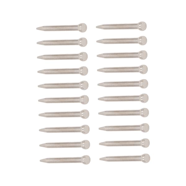 20 stk. 4 mm stål udskiftningscenterpunsbits