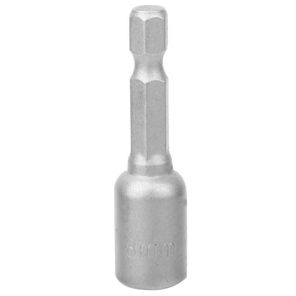Universell Sort Overflatebehandlet Magnetisk Hylsemutter 5 stk 50mm Lengde 8mm Diameter