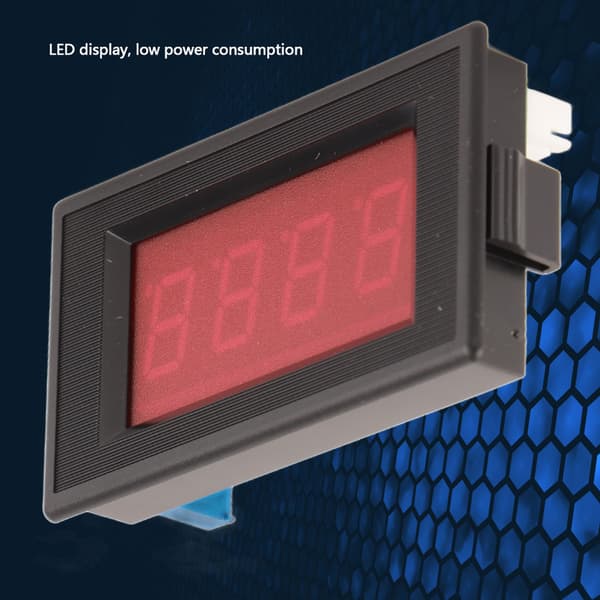 DC 50A 75mV 3.5 Digital Rød LED Display Ampere Panel Meter Amperemeter Rask Respons