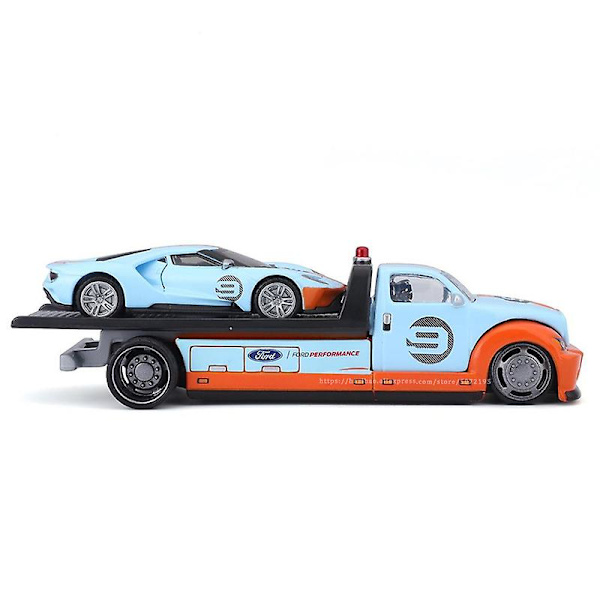 Maisto 1:64 Taso 2019 Ford Gt Heritage Edition Kuljetus painevaluautomallikokoelma Lahjalelupojat