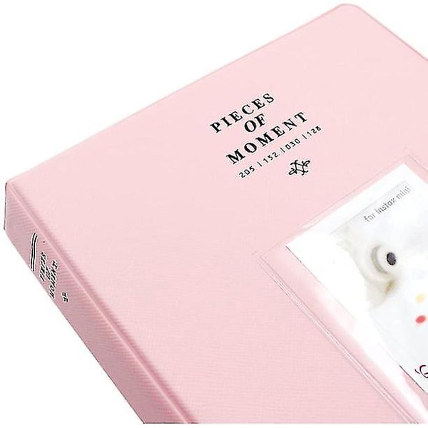 128 kpl Polaroid MINI valokuvaliite valokuvakokoelmakirja Pink