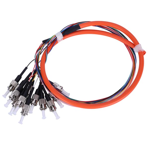 12-kernet Multimode Fiber Pigtail-kabel 0,9 mm UPC MM til netværkskommunikationssystemer