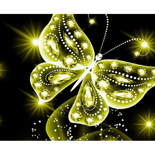 Diamond Butterfly Diamond painting (30x35cm) C