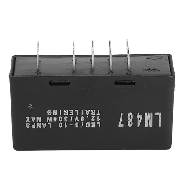 LED Blinkrelæ 300W 10 Pin Bil Blinklys og Advarselsblinkrelæ 12.8V