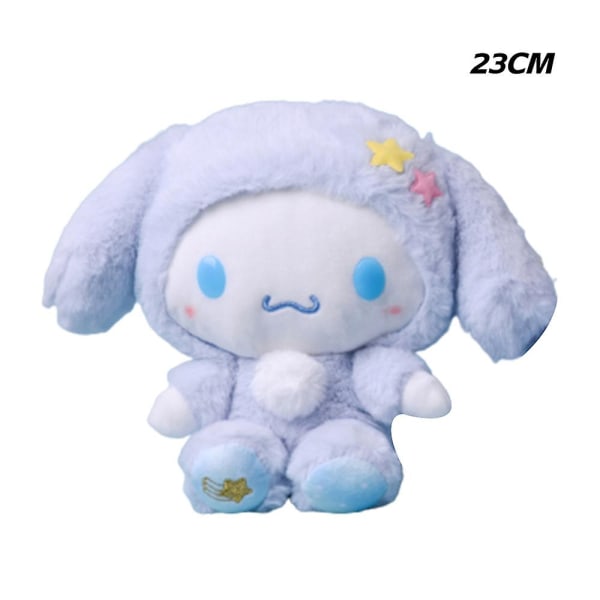 Suloinen sarjakuva Kulomi pehmonukke, pehmotäytetty lelu 23CM Doll Cinnamoroll