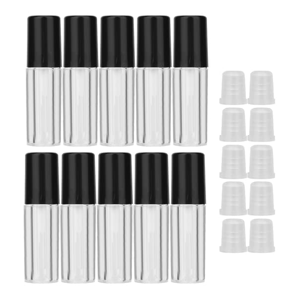 10 st 1,5 ml Mini Läppglansrör DIY Läppstiftsbehållare