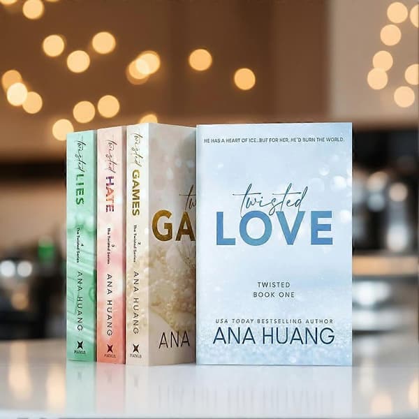 Twisted-serien Ana-Huang Alla böcker Set Twisted-Love/Games/Hate/Lies Böcker Set för män kvinnor Bundle