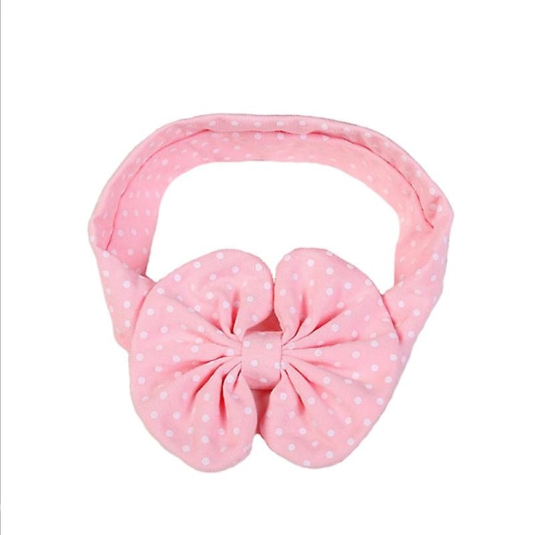 3st/ set Baby Girl Pannband Barn Elastiska Hårband Hår Baby Bowknot Frisyr För Barn Turban Style B 05