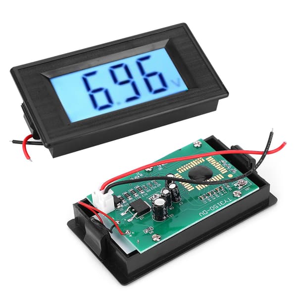 DDH 30L LCD Digital Display DC Voltmeter 7.5V til 19.99V