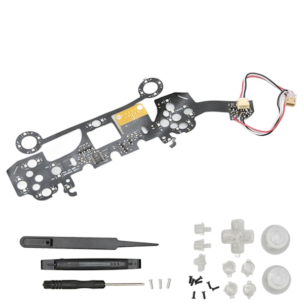 PS5 Controller DIY Belyste D-Pad Knapper Kit Multi Farver Home Face