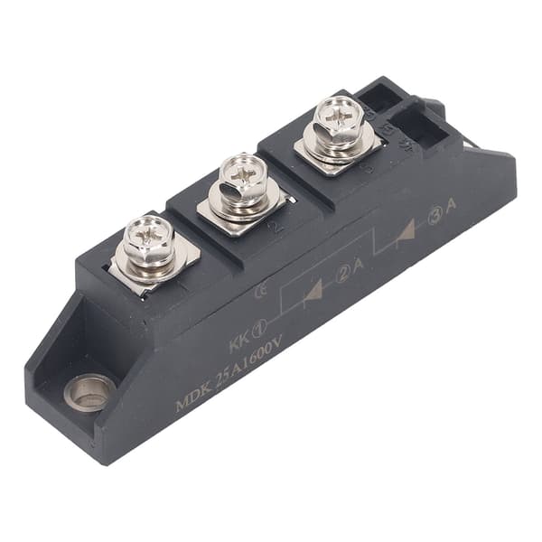 Diodelikerettermodul Anti-Reverse Bridge Fælles Katode 2 ind 1 ud til PV-system 1600V MDK 25A