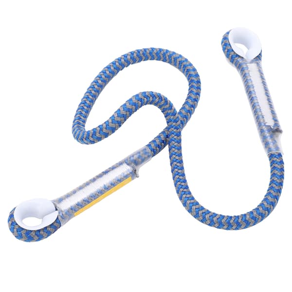 Professionel Klatre-Redningsline Beskyttelses-Øje-til-Øje Sling Loop Rappellingtov (Blå 80 cm)